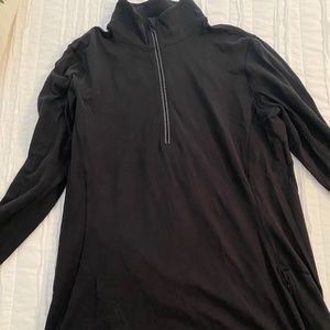 Lululemon 1/4 Zip Black Layer
